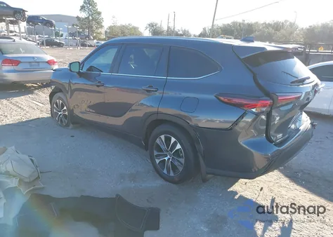 2025 Toyota Highlander Hybrid Xle из США, поврежденный, VIN 5TDKBRCH3SS669792